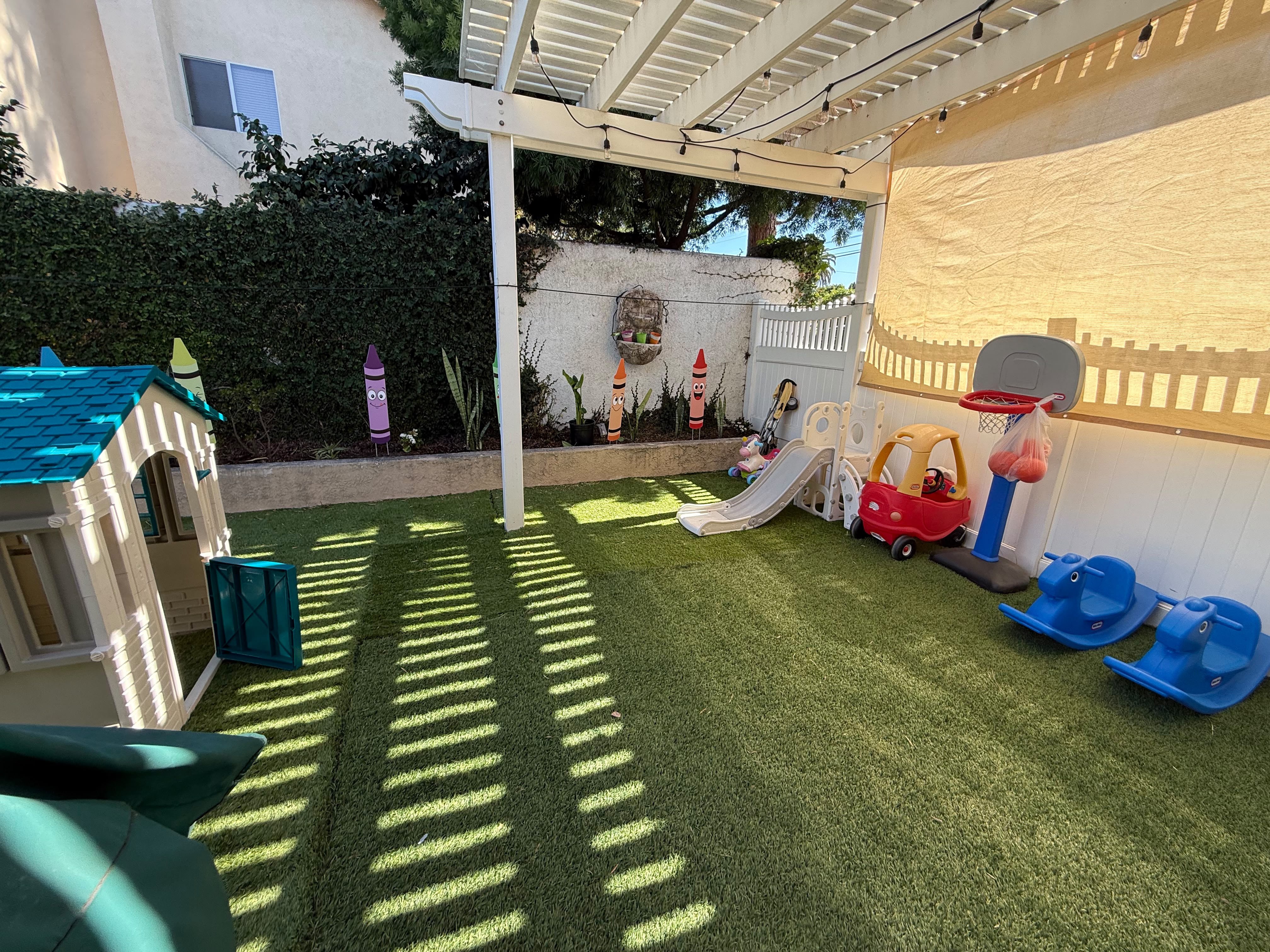 Indoor and outdoor child play